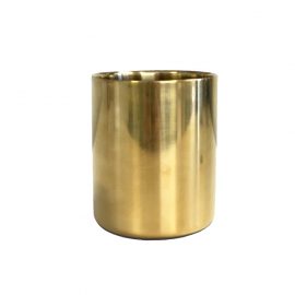 Brushed Gold Raw Metal Collection Luxury Candle Supplies