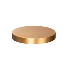 Large 98mm Metal lid w Silicone Seal - Brushed Gold