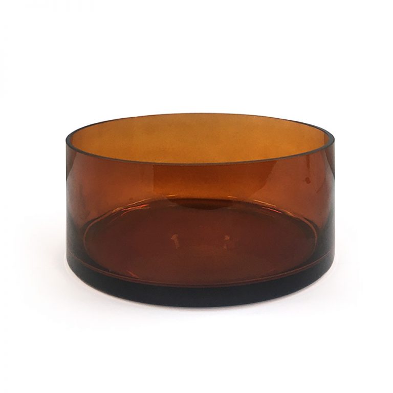 Large Candle Bowl Amber Brown (S5) Luxury Candle Supplies