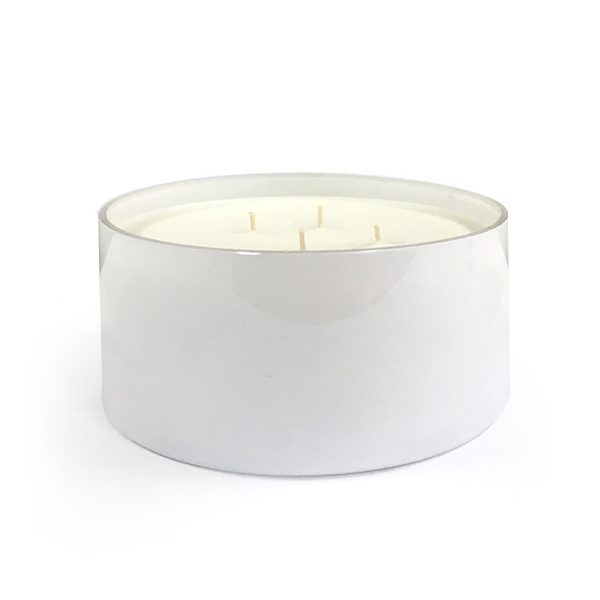 Large Candle Bowl Gloss White (S5) Luxury Candle Supplies