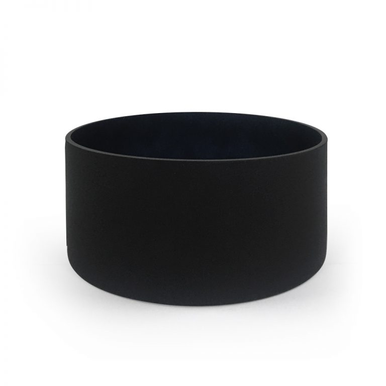 Large Candle Bowl Matte Black S5 Luxury Candle Supplies 7190