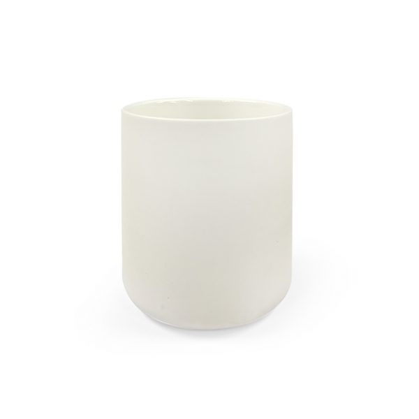 365ml Ceramic White Jar (S.7MR) - Luxury Candle Supplies