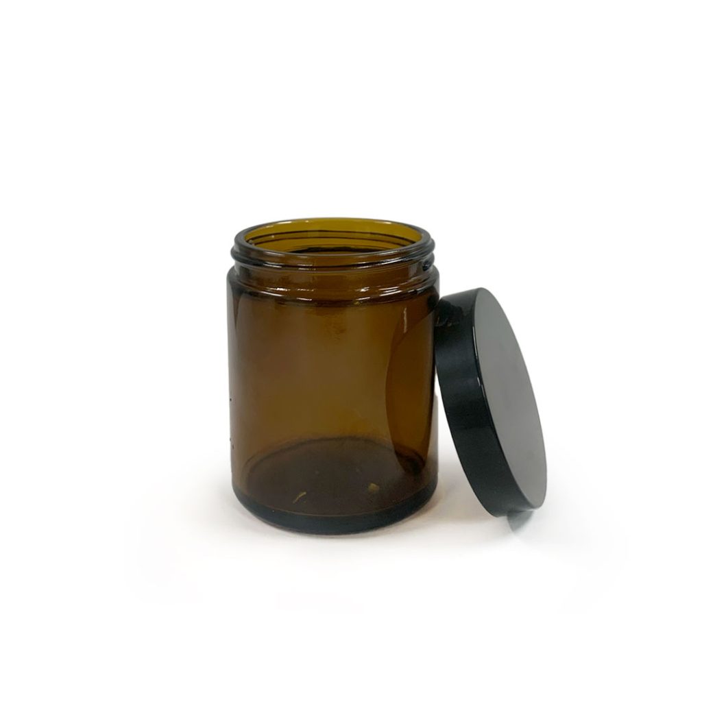 Amber Glass Jars - Luxury Candle Supplies