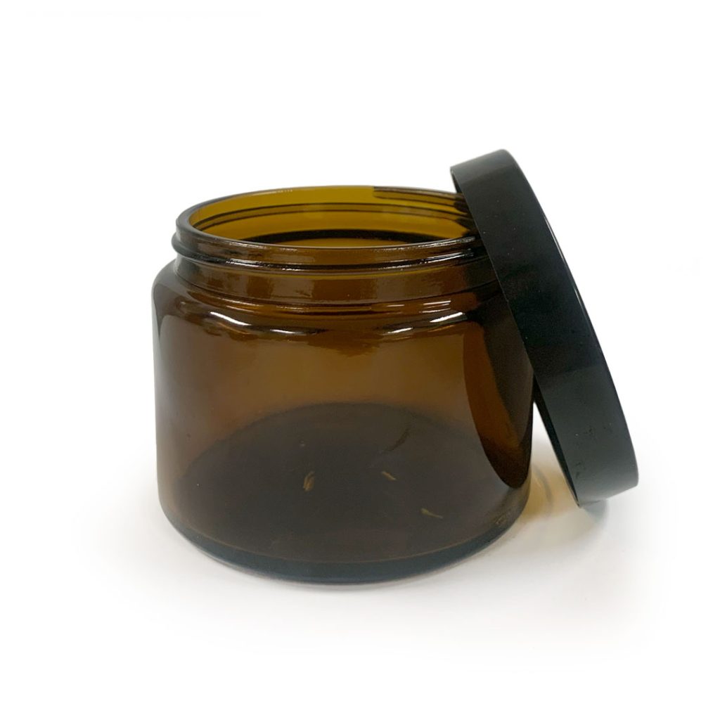 Amber Glass Jars - Luxury Candle Supplies