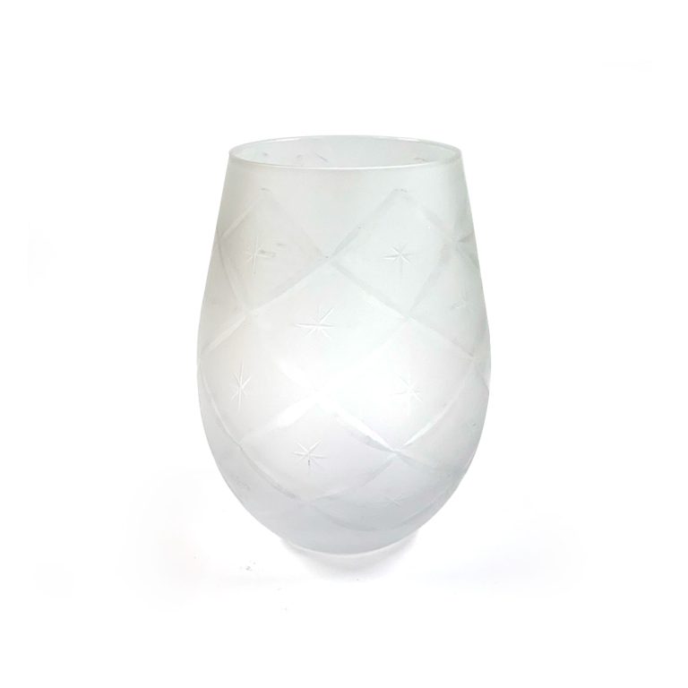 Renee Jar Mystique Frosted White (S12.MR) Luxury Candle Supplies
