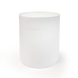 Jumbo Cylinder Box - White