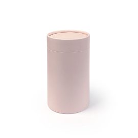 New Small Cylinder Box - Pastel Pink
