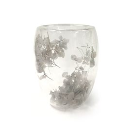 Large Botanical Jar - Hydrangea Blue
