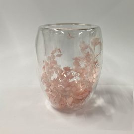 Large Botanical Jar - Hydrangea Pink