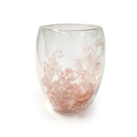 Large Botanical Jar - Hydrangea Pink