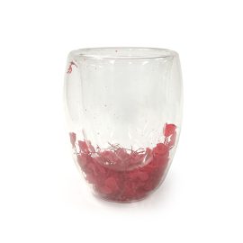 Large Botanical Jar - Hydrangea Red