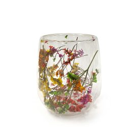 Small Botanical Jar - Babysbreath Green