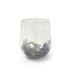Small Botanical Jar - Hydrangea Blue