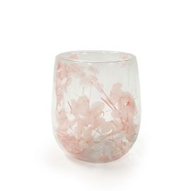 Small Botanical Jar - Hydrangea Pink