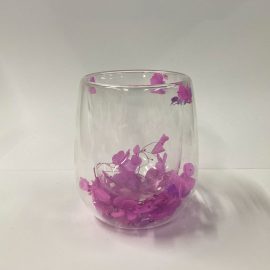 Small Botanical Jar - Hydrangea Purple