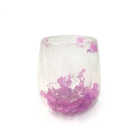 Small Botanical Jar - Hydrangea Purple