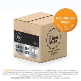 PRE-ORDER: M12 - Ultimate Soy Wax Solution (15KG)