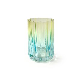 Medium Wave Tumbler - Green Twist