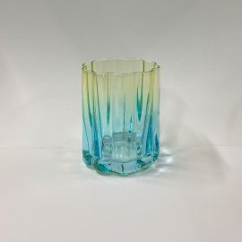 Small Wave Tumbler - Green Twist