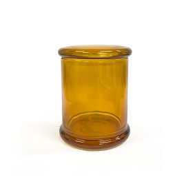 VN 355ml Tinted Glass w Lid - Light Apple Amber (GS2500277)