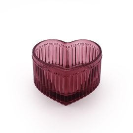 Heart Shaped Vessel - Magenta (220F2676)