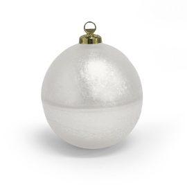 Medium Bibelot Baubles - White
