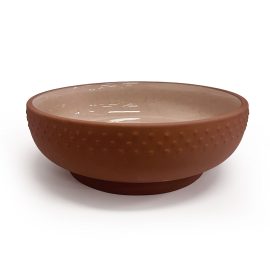 VN Wide Ceramic Bowl - Terracotta (221F635)