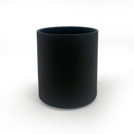 Medium Vogue Jar - Matte Black