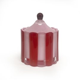 Carnival Jar - Pink & Maroon