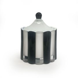Carnival Jar - White & Black