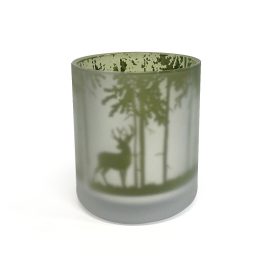 Medium Vogue Jar - Dasher Frosted Green