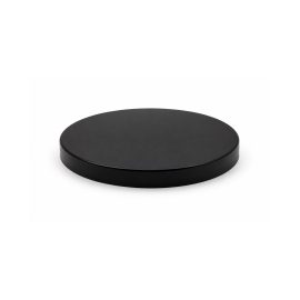 Large 98mm Metal lid w Silicone Seal - Matte Black