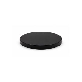 Medium 86mm Metal lid w Silicone Seal - Matte Black
