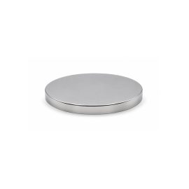Medium 86mm Metal lid w Silicone Seal - Shiny Silver