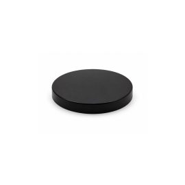 Small 83mm Metal lid w Silicone Seal - Matte Black