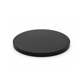 Wide 193mm Metal lid w Silicone Seal - Matte Black